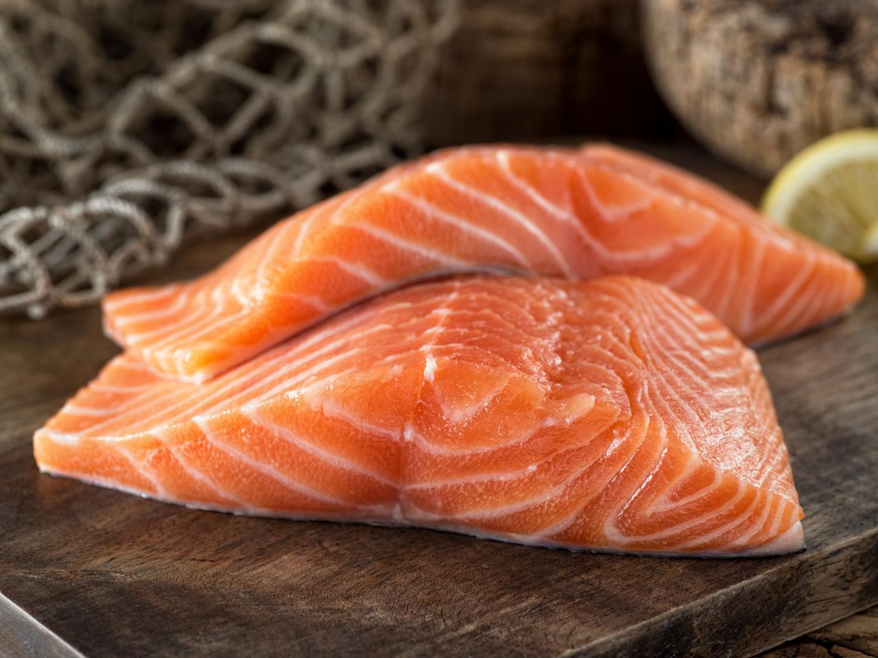 Salmon fresh